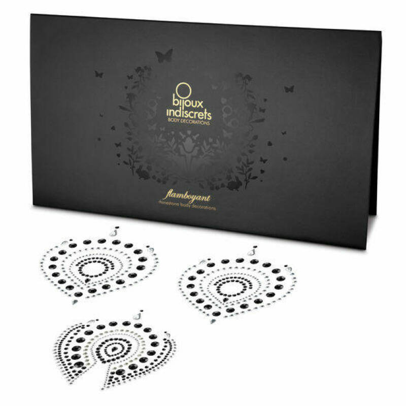 BIJOUX INDISCRETS - FLAMBOYANT BLACK&SILVER