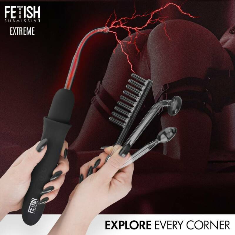 FETISH SUBMISSIVE - HIGH FREQUENCY ELECTROSTIMULATION WAND