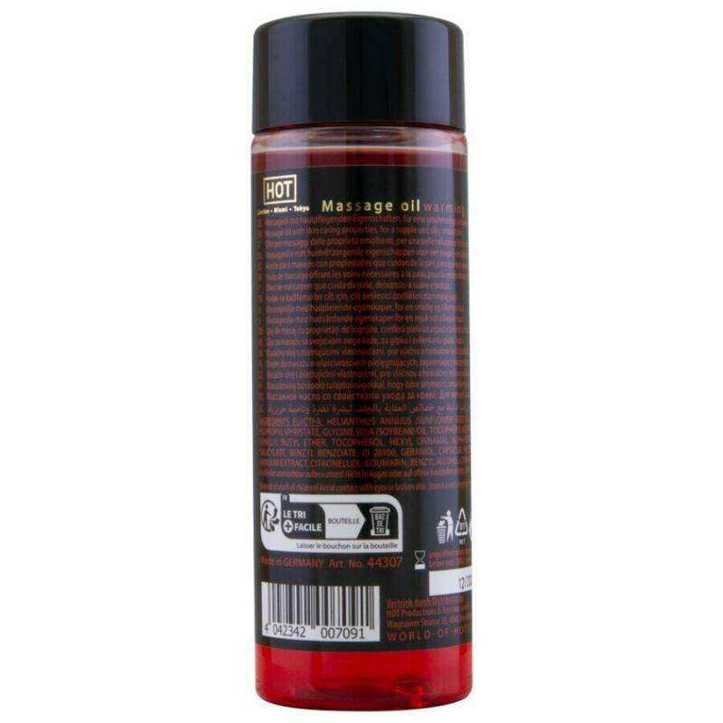 HOT - MASSAGE OIL WARMING 100 ML