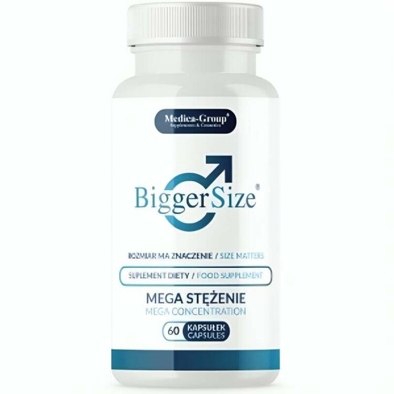 MEDICA GROUP - BIGGER SIZE PENIS ENLARGEMENT 60 CAPSULES