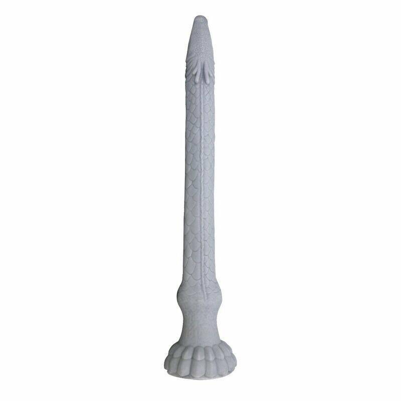 POWER MONSTERS - BASILISK FANTASY SILICONE DILDO 43 CM Ø 5 CM