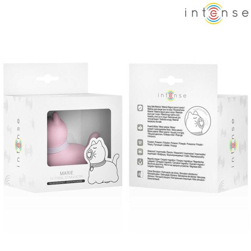 INTENSE - MARIE PINK PULSATION EFFECT TONGUE STIMULATOR