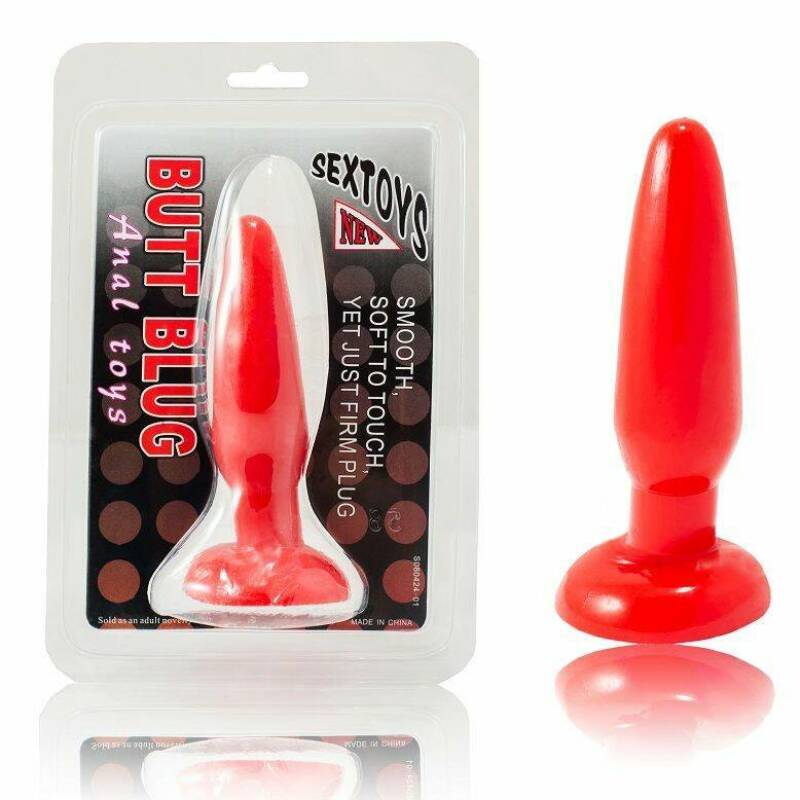 BAILE - SMALL RED ANAL PLUG 15 CM