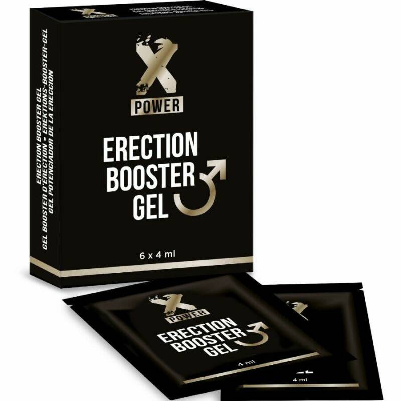 XPOWER - ERECTION BOOSTER GEL 6 X 4 ML