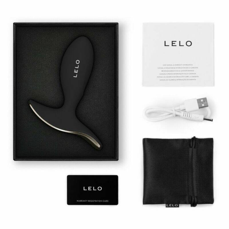 LELO - SURFER 2 UNISEX ANAL VIBRATING PLUG BLACK