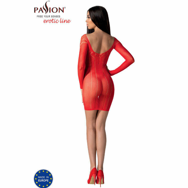PASSION - BS101 RED BODYSTOCKING ONE SIZE