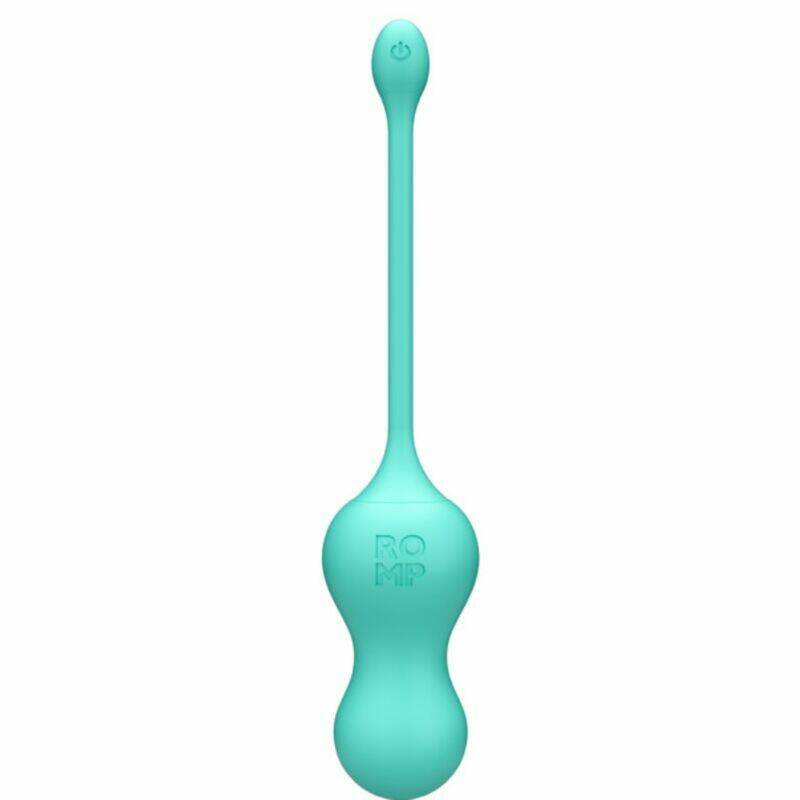 ROMP - CELLO MULTIFUNCTION VIBRATING EGG TURQUOISE REMOTE CONTROL