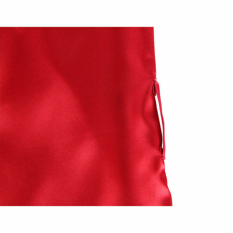 SUBBLIME - 954017 LACE SHEER BACK CAMISOLE + THONG RED/BLACK S/M