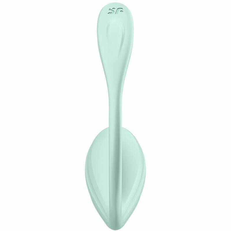SATISFYER - SMOOTH PETAL G-POINT STIMULATOR WATER GREEN FREE APP