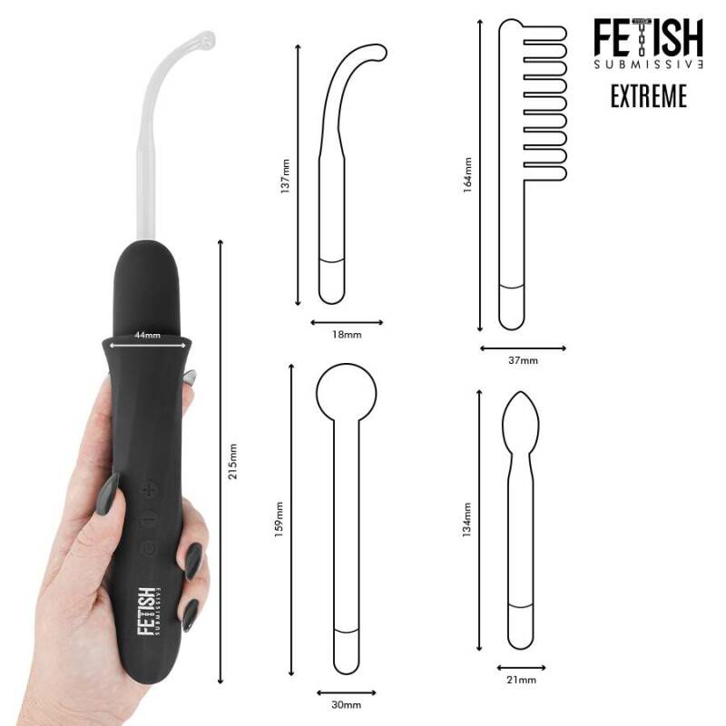 FETISH SUBMISSIVE - HIGH FREQUENCY ELECTROSTIMULATION WAND