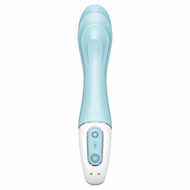 SATISFYER - AIR PUMP VIBRATOR 5+ INFLATABLE G-SPOT VIBRATOR APP BLUE