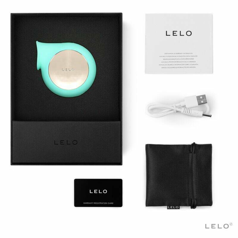 LELO - SILA AQUA GREEN CLITORIS WAVE STIMULATOR