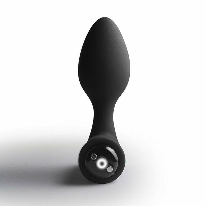ROCKS-OFF - NOVA SOLARIS RECHARGEABLE SLIM & POWERFUL ANAL PLUG 16 FUNCTION BLACK