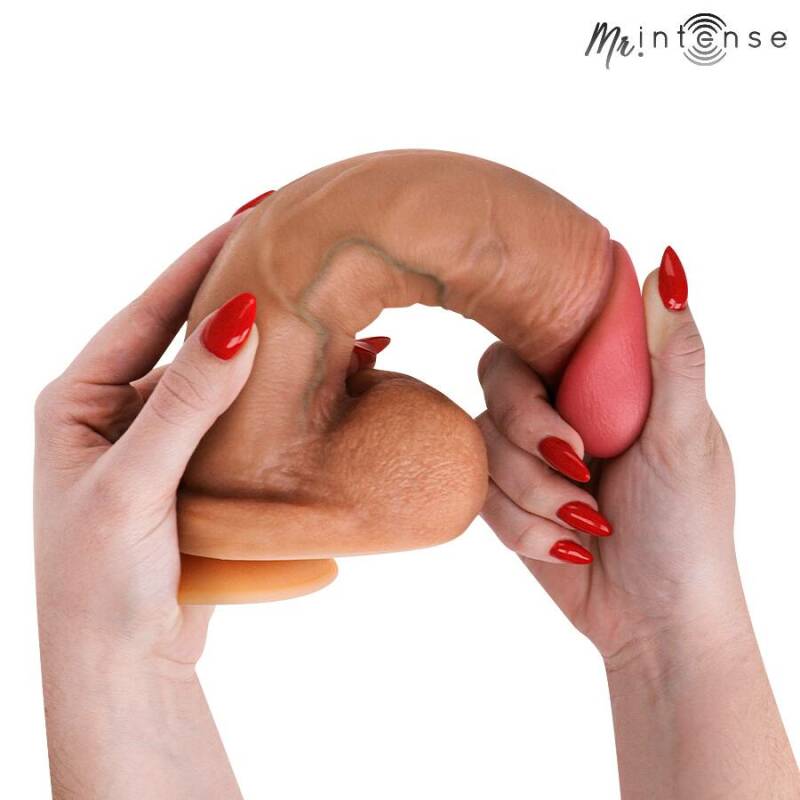 MR INTENSE - GARY XL ULTRA-REALISTIC SILICONE COCK WITH TESTICLES 25.5 CM -Ø- 5.1 CM