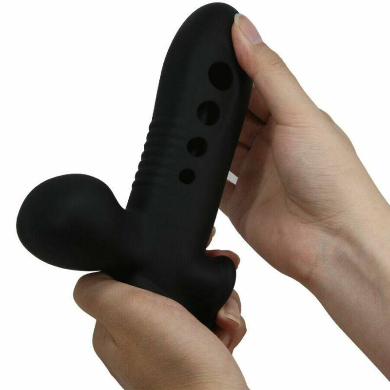 PRETTY LOVE - CRANE PENIS SLEEVE WITH AIRBAG BLACK