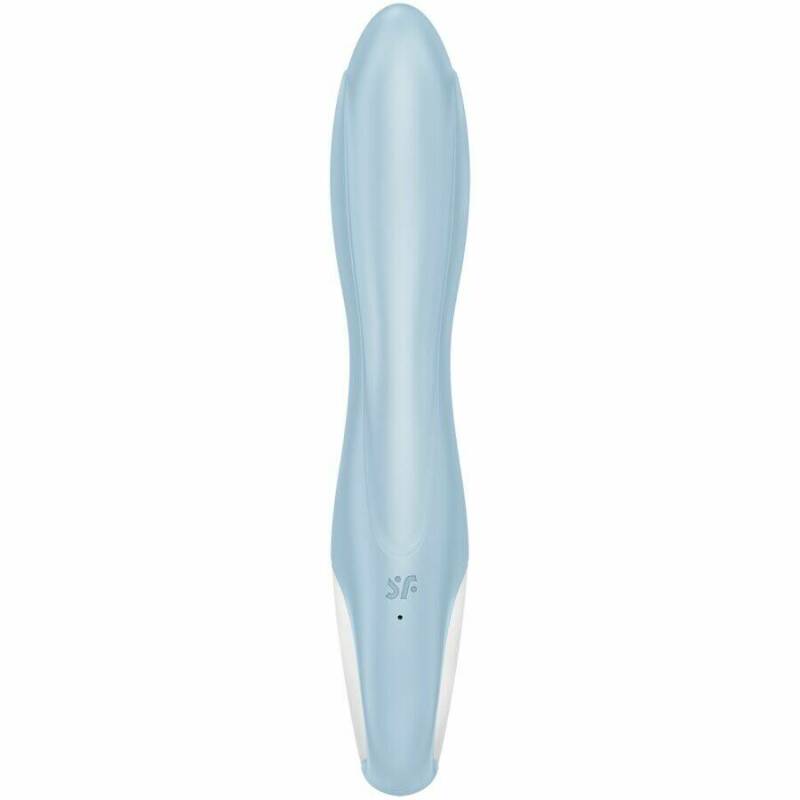 SATISFYER - AIR PUMP BUNNY 1 INFLATABLE RABBIT VIBRATOR BLUE