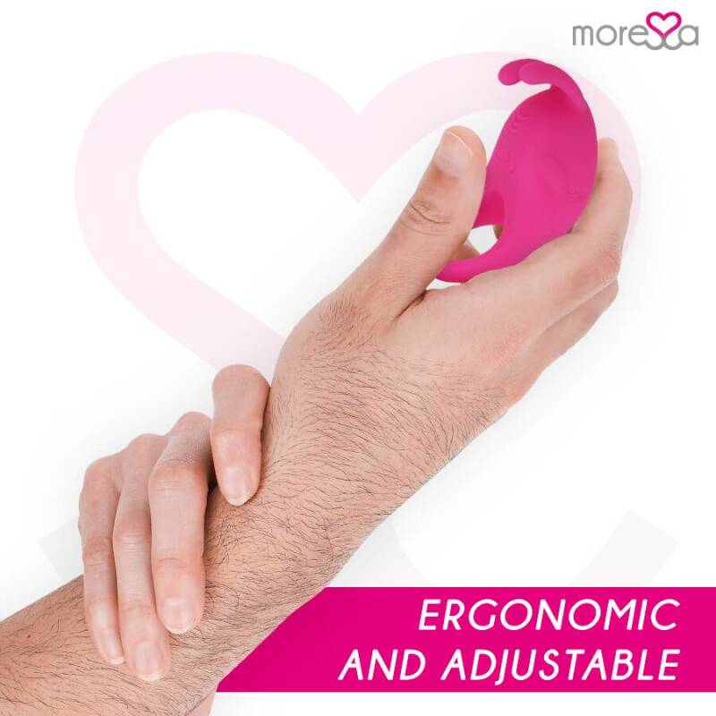 MORESSA - BRAD PREMIUM SILICONE RECHARGEABLE PINK