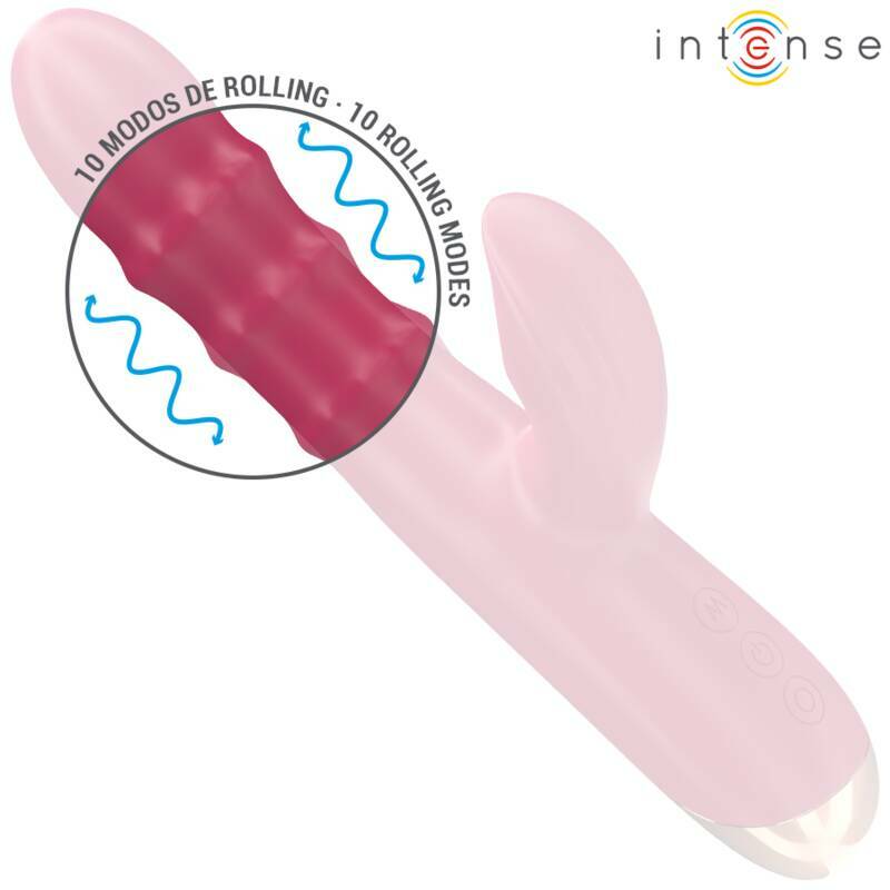 INTENSE - CHLOE MULTIFUNCTION VIBRATOR 3 IN 1 RED