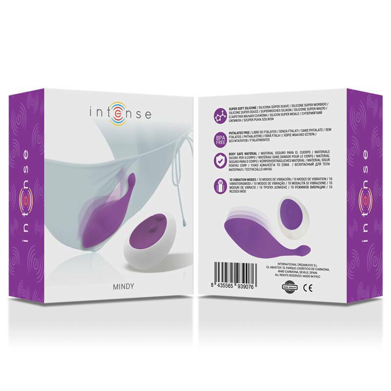 INTENSE - MINDY PANTIE PURPLE REMOTE CONTROL