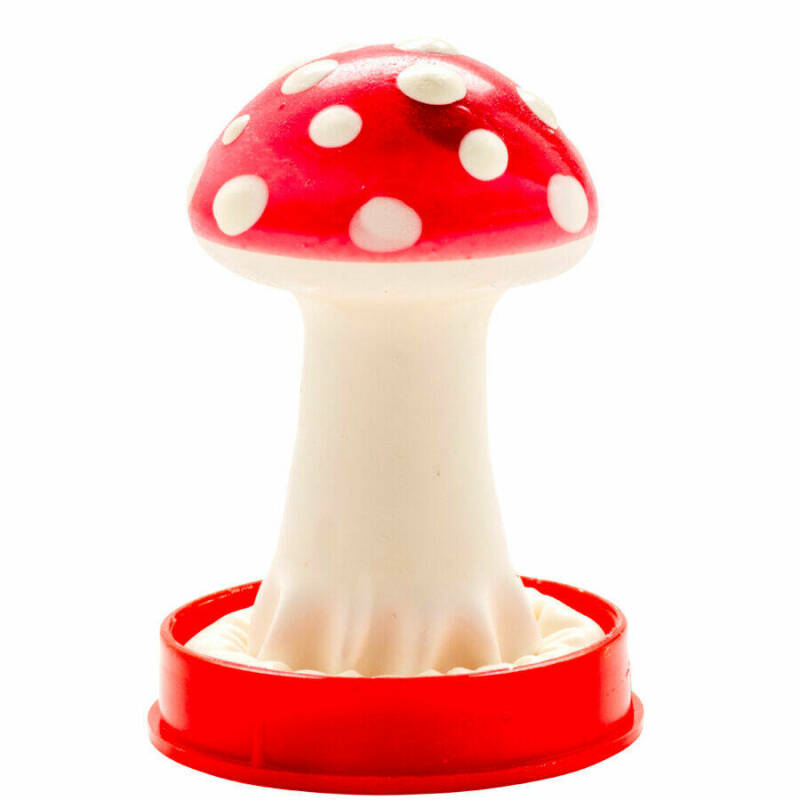 CONDOMERIE - HANDPAINTED NOVELTY CONDOMS TOADSTOOL MODEL 1