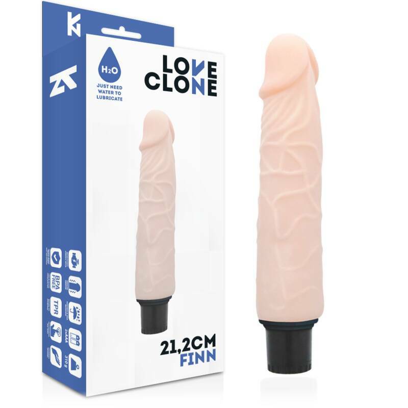 LOVECLONE - FINN SELF LUBRICATION VIBRATOR 21.2 CM -O- 3.8 CM