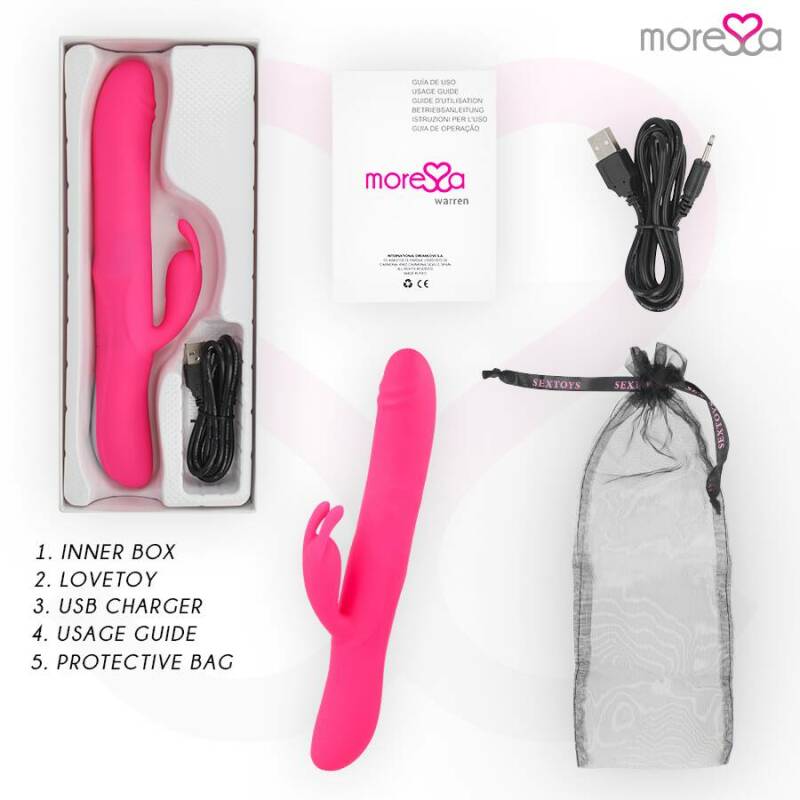 MORESSA - WARREN PREMIUM RECHARGEABLE SILICONE