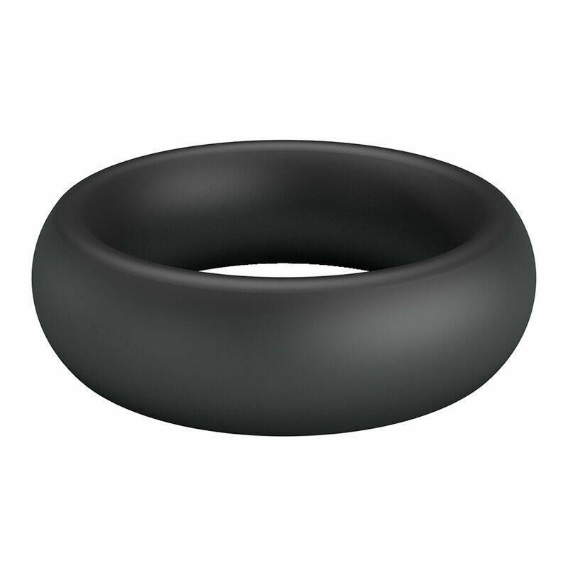 CRAZY BULL - ELIO SILICONE COCK RING BLACK
