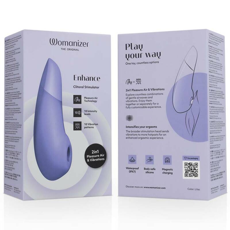 WOMANIZER - ENHANCE CLITORIAL STIMULATOR LILAC