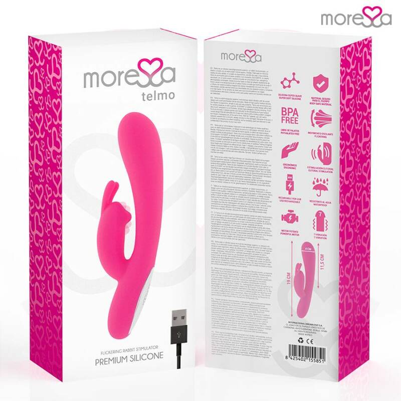 MORESSA - TELMO PREMIUM SILICONE RECHARGEABLE