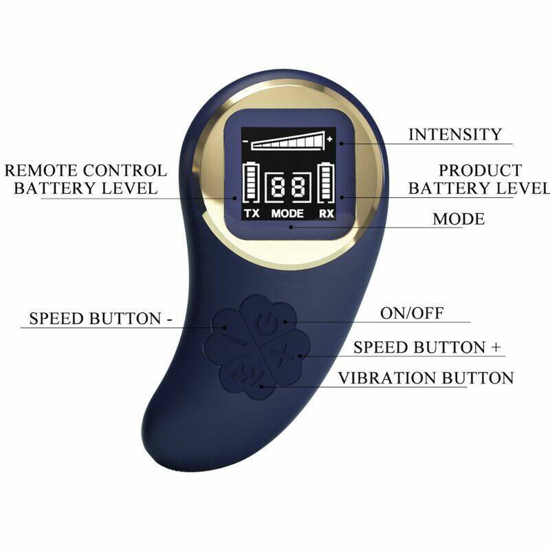 PRETTY LOVE - VIVIAN BLUE REMOTE CONTROL VIBRATING EGG