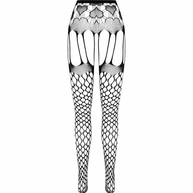 PASSION - ECO COLLECTION BODYSTOCKING ECO S009 BLANCO