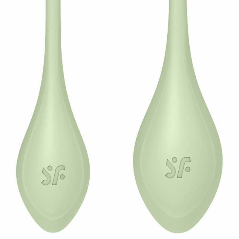 SATISFYER - YONI POWER 2 TRAINING SET GREEN