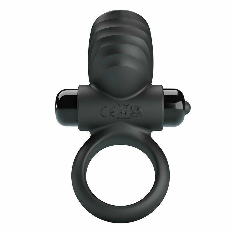 PRETTY LOVE - ADRIEN VIBRATING PENIS RING 10 FUNCTIONS BLACK