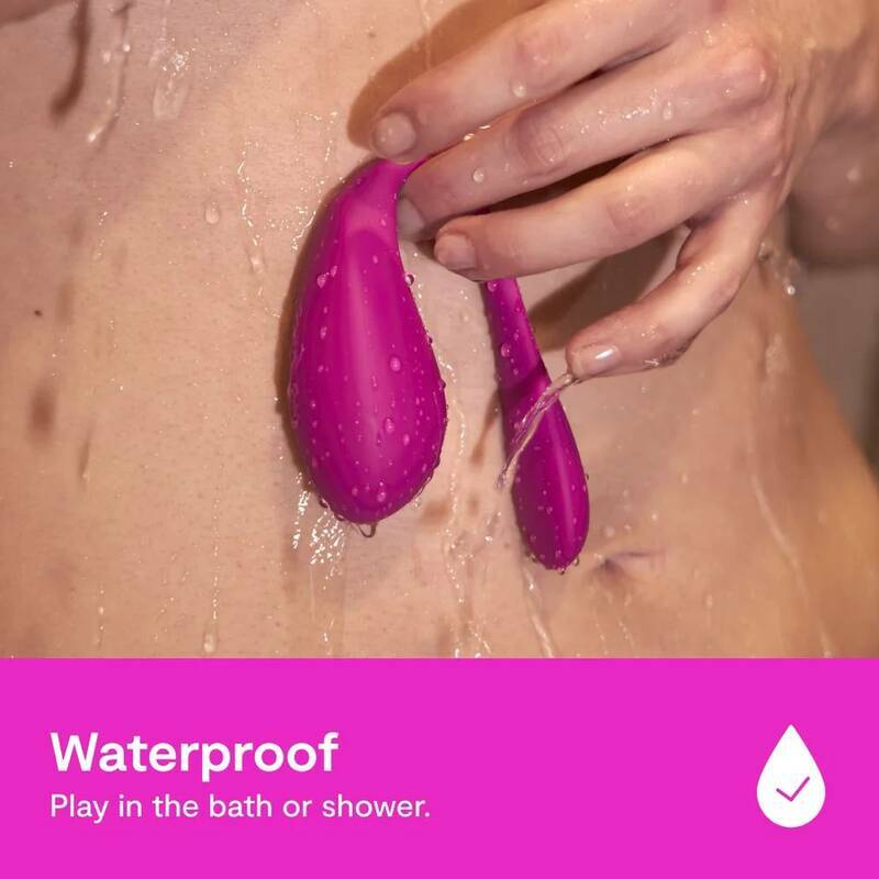 WE-VIBE - JIVE 2 WEARABLE EGG VIBRATOR ELECTRIC PINK