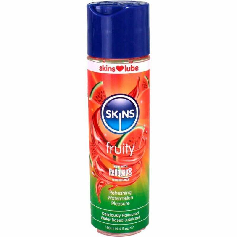 SKINS - FRUITY WATER-BASED LUBRICANT WATERMELON 130 ML
