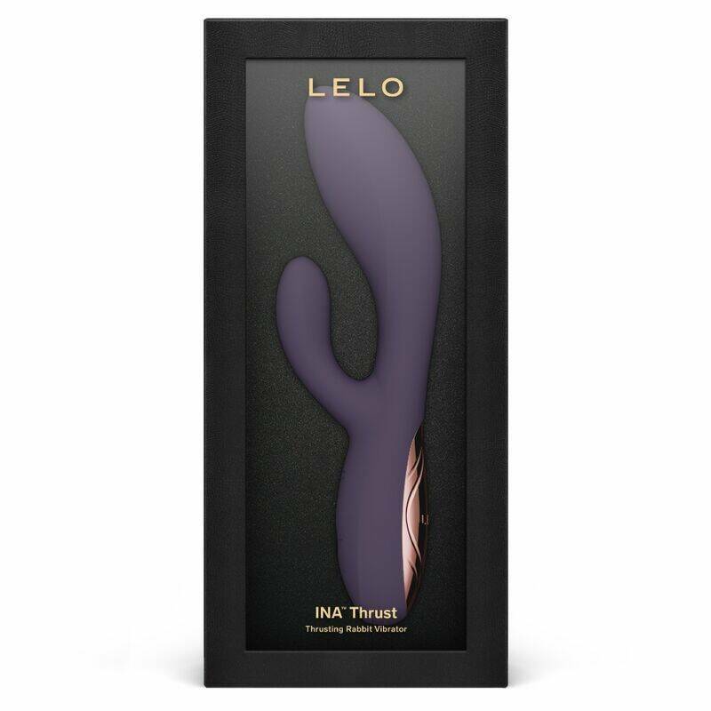 LELO - INA THRUST RABBIT THRUSTING VIBRATOR PURPLE