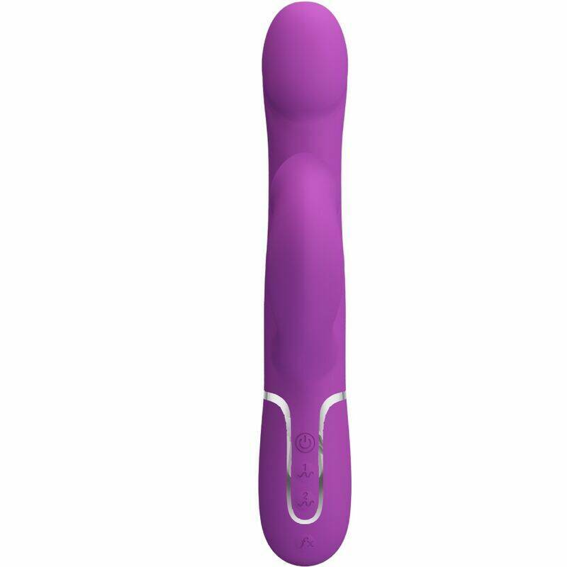 PRETTY LOVE - 4 IN 1 MULTIFUNCTION VIBRATOR & STIMULATOR PURPLE
