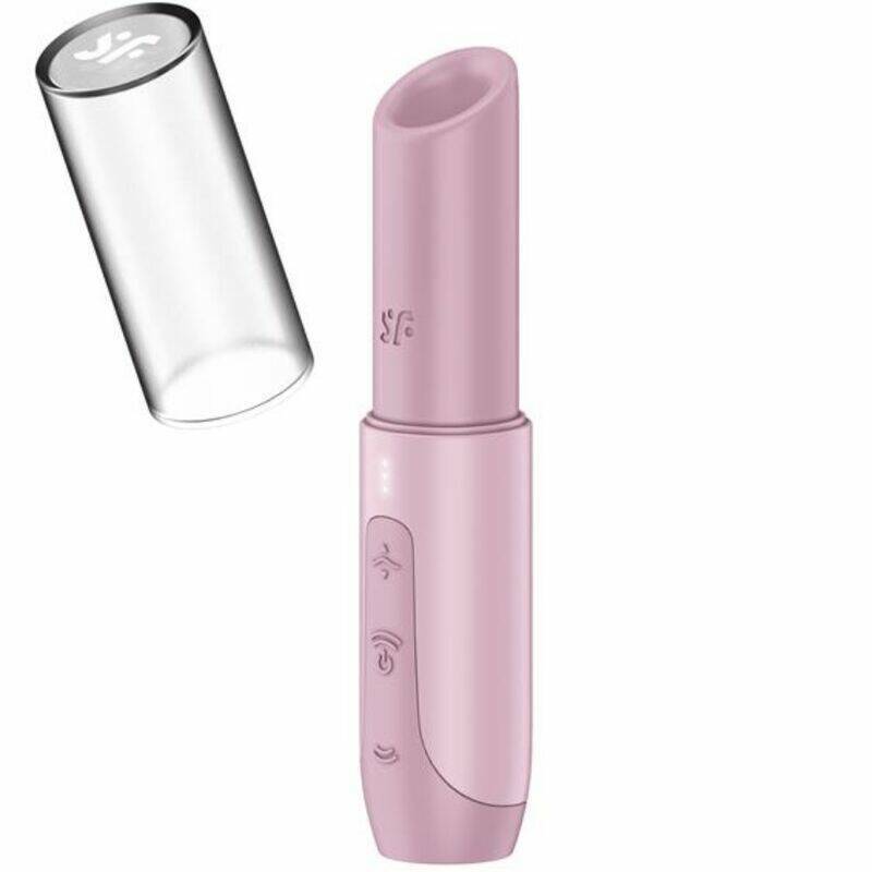 SATISFYER - SECRET KISS WAVE CLITORIS STIMULATOR PINK