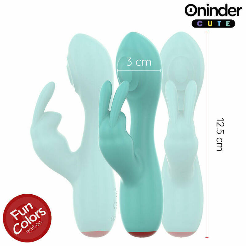 ONINDER CUTE - LOVE BUNNY G-SPOT CLITORAL VIBRATOR - FREE WORLDWIDE APP