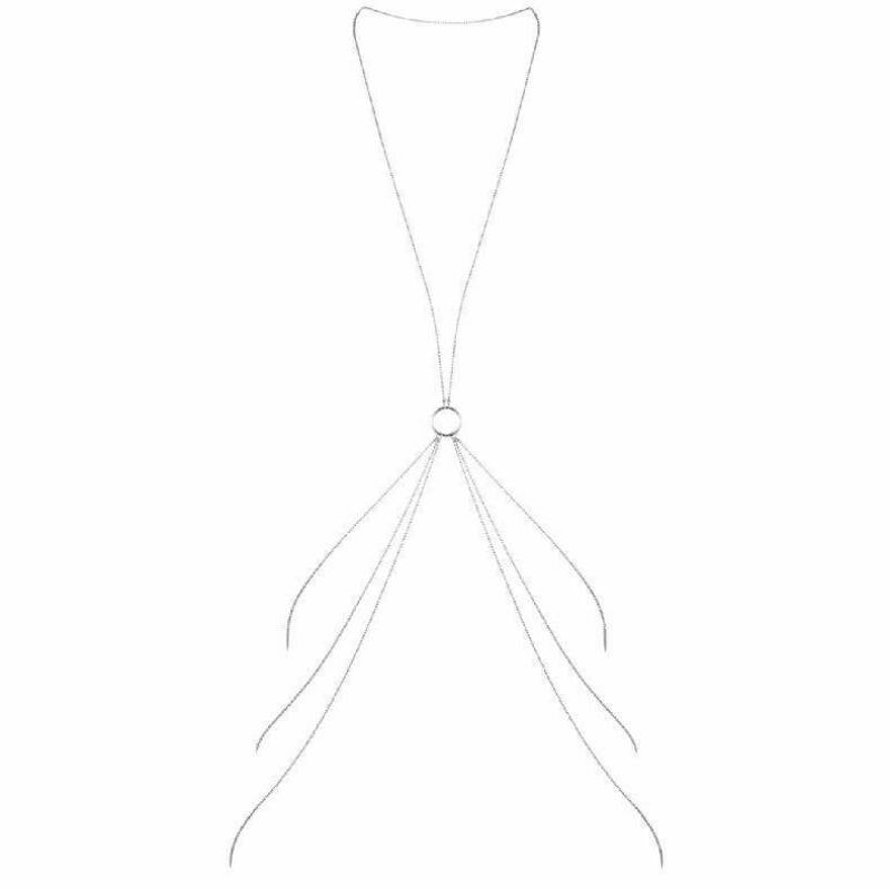 BIJOUX - MAGNIFIQUE CADENAS METLICAS PARA EL CUERPO 8 SILVER