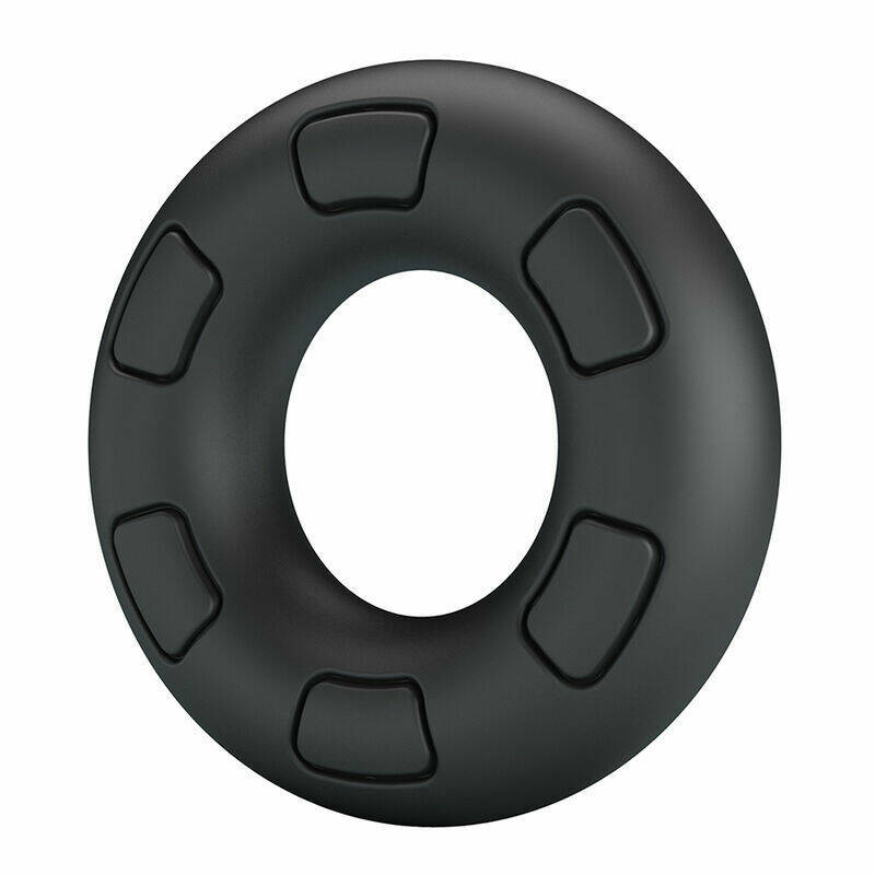 CRAZY BULL - BERTRAM SUPER SOFT SILICONE COCK RING BLACK