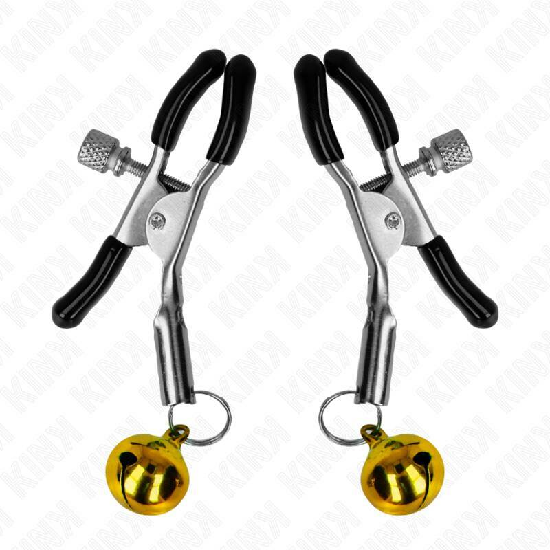 KINK - GOLD SINGLE BELL NIPPLE CLAMP 6 CM