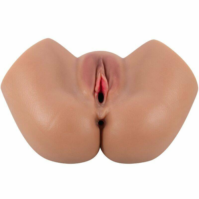 CRAZY BULL - HAILEY VIBRATOR BUTT WITH REALISTIC VAGINA AND ANUS CONTROL REMOTO