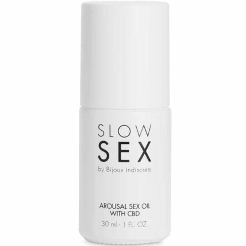 BIJOUX INDISCRETS - SLOW SEX SEXUAL MASSAGE OIL WITH CBD 30 ML
