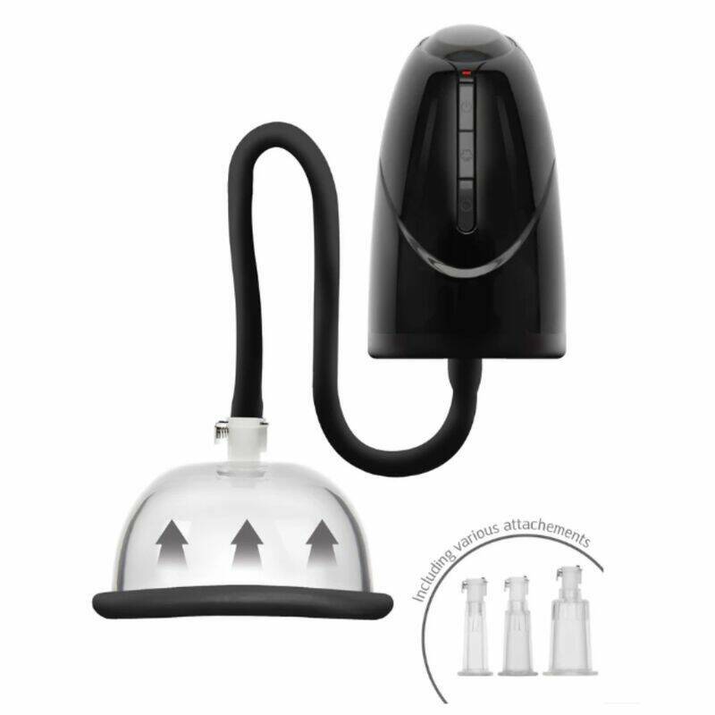 SHE.E.O - AUTOMATIC VACUUM PUMP FOR VAGINA AND CLITORIS BLACK