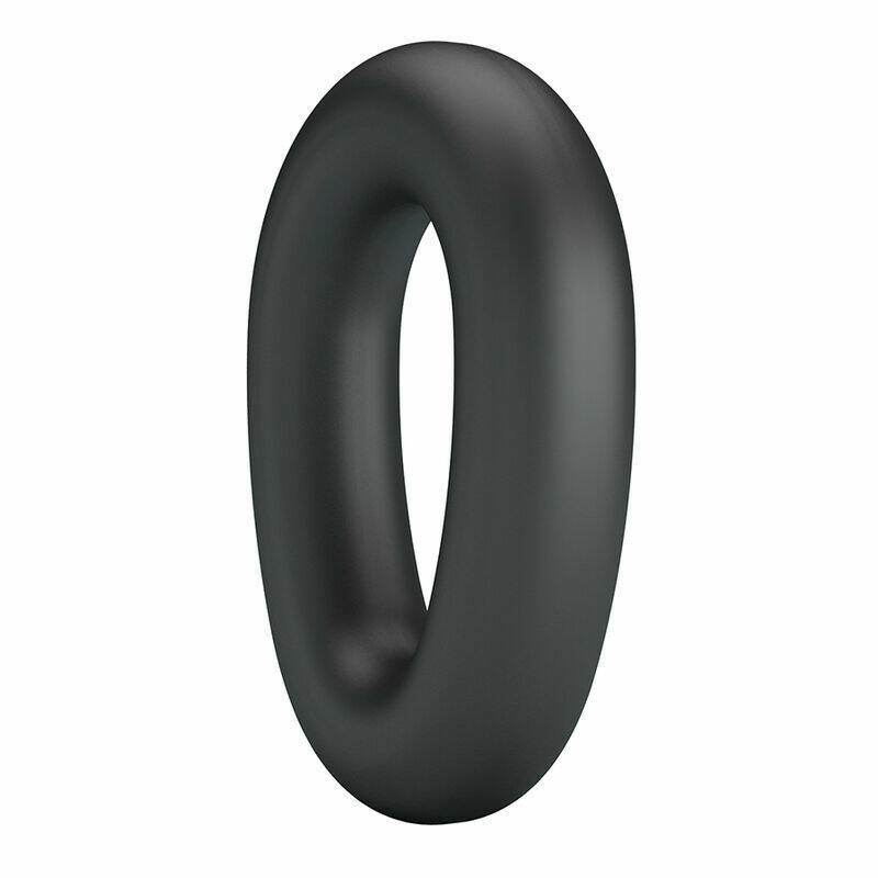 CRAZY BULL - VESPER SUPER SOFT SILICONE COCK RING BLACK