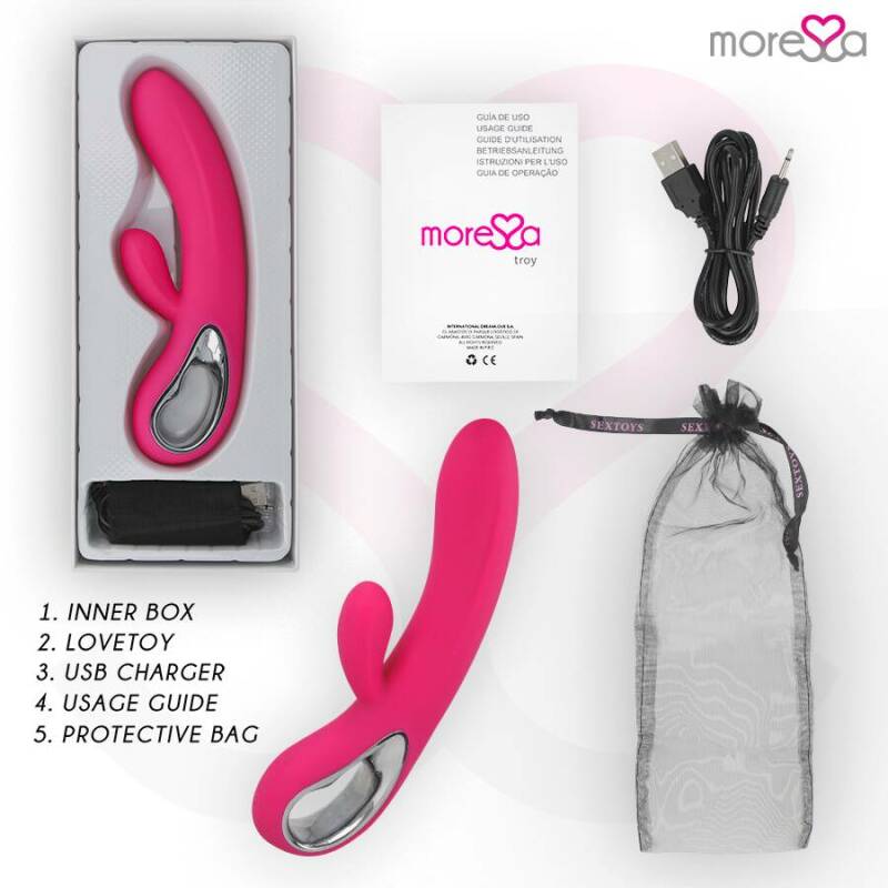 MORESSA - TROY PREMIUM SILICONE RECHARGEABLE