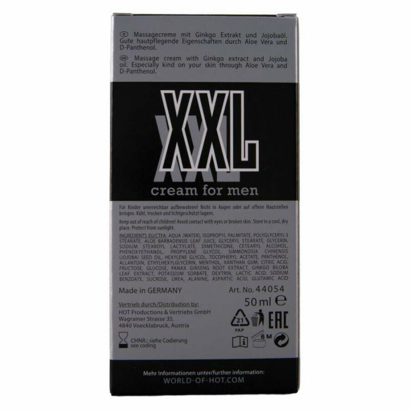 HOT - XXL CREAM FOR MEN 50 ML