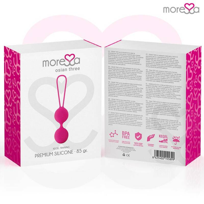 MORESSA - OSIAN THREE PREMIUM SILICONE PINK