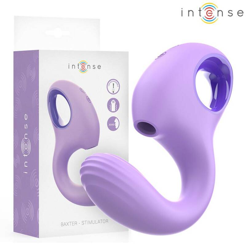 INTENSE - BAXTER VIBRATOR & STIMULATOR VIOLET